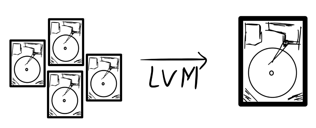 FIX Ubuntu LVM : extend volume  - Duplicate UUID of disk