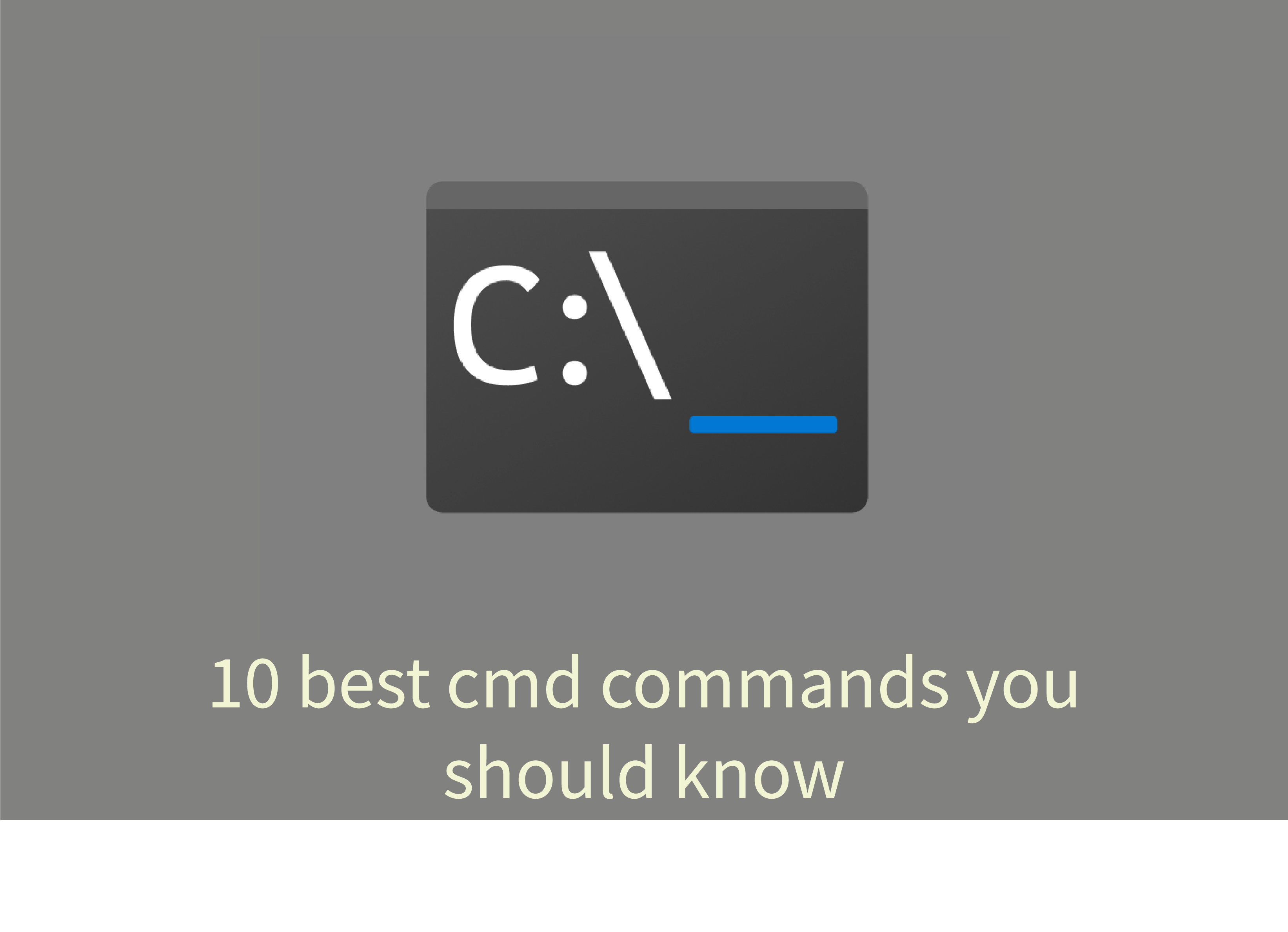 cmd commands
